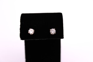 Gold 10KT Diamond Studs 4/5 CTTW Appx