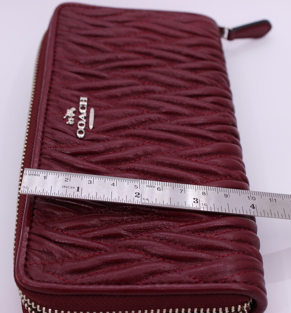 Coach Twisted Gathered Wallet