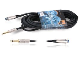 Technical Pro 25FT 1/4" to XLR Microphone Cable