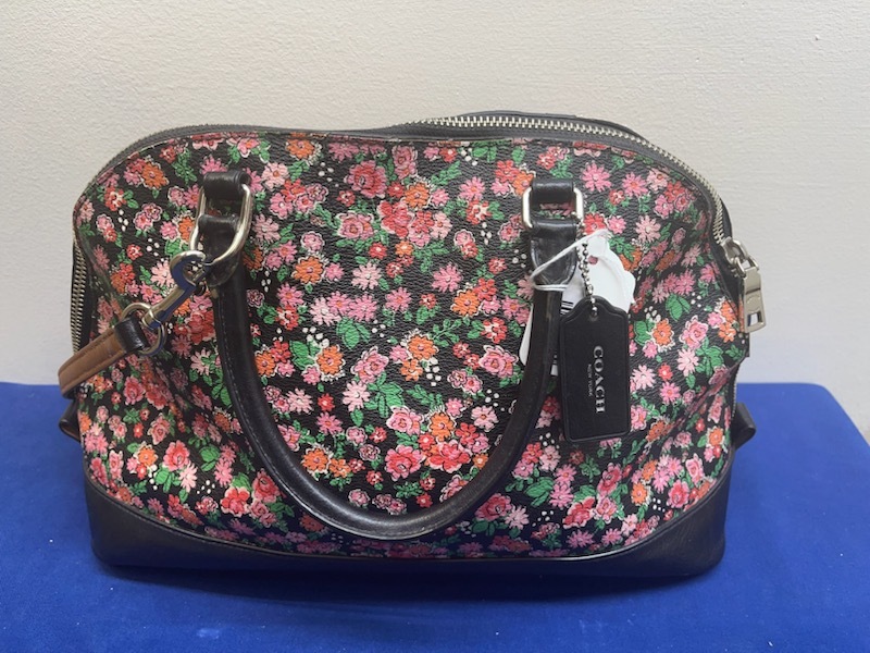 COACH Floral hand bag City Pawn Shop