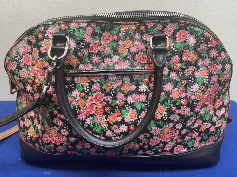 COACH Floral hand bag City Pawn Shop