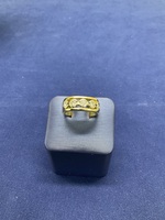  Men’s Gold 14KT Ring 3/4 CTTW SZ 10.25