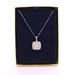  10KT White Gold Pendant 2/5 CTTW