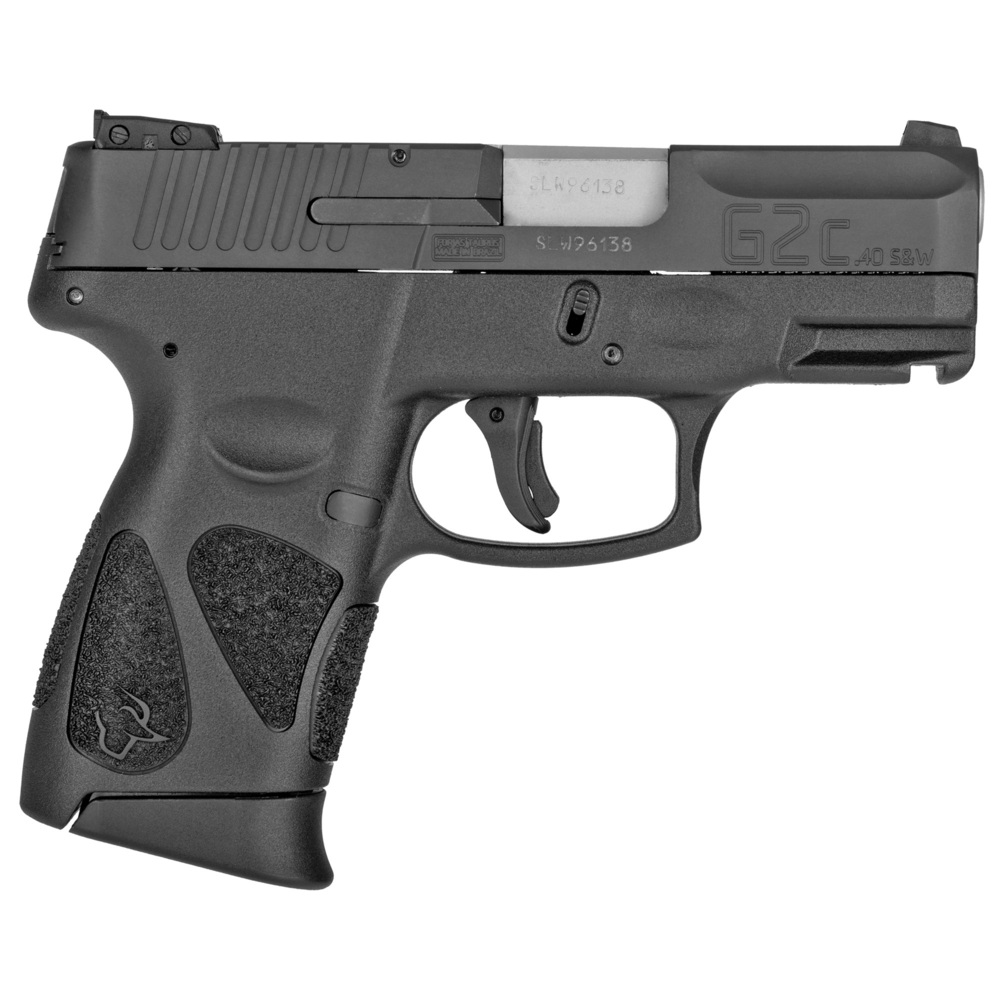 Taurus, G2C, Striker Fired, Semi-automatic, Polymer Frame Pistol, Compact, 40S&W
