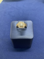 14KT Rose Gold Wedding Set 9/10 CTTW 