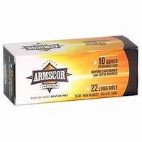 ARMSCOR 22LR 36G HV HP  500 rounds