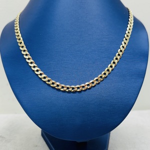  10k Yellow Gold Curb Link Chain 21" 21g