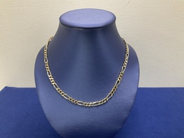  Gold 10KT Figaro Chain 26”