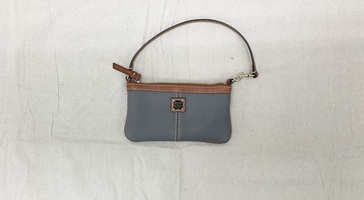 Dooney & Bourke Pebble Grain Large Slim Wristlet