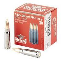 Sterling 7.62x39 Steel Case