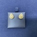  Gold 10KT Cluster Earrings 1 CTTW NEW