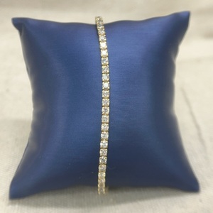  14kt Yellow Gold Tennis Bracelet