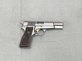 BROWNING - FABRIQUE NATIONALE HERSTAL BRIGHT NICKEL FINISH HIGH POWER 9mm