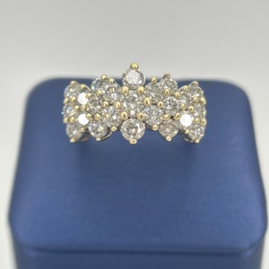  Gold 14kt Yellow Band 7.80gms Ring DIA BAND JAGI Certified