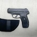 RUGER EC9S 9mm pistol with holster