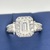 Vera Wang 2.25cttw Emerald Diamond Engagement Ring