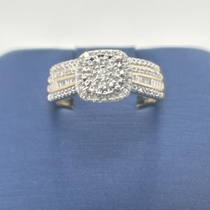   10kt Yellow Gold Diamond Wedding Set