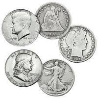 Silver 90% Assorted Half Dollars